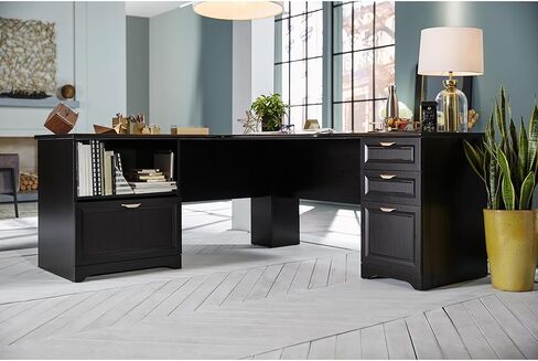 Realspace® Magellan Performance 71" W L-Shaped Corner Desk, Espresso in Kuwait