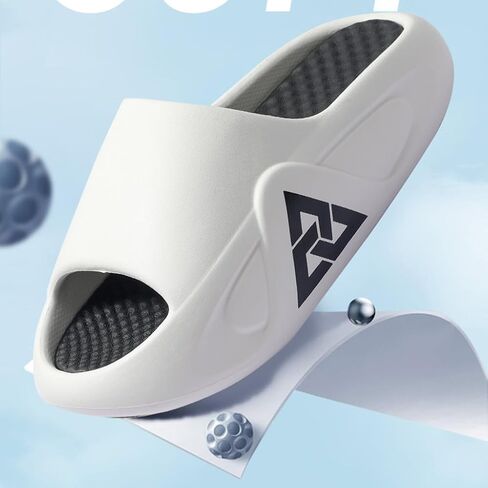 Casual slippers,Double layered design sandals with soft insoles,anti slip thick soles casual lightweight and wear resistant for outdoor use on the beach in Saudi Arabia