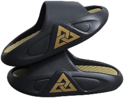 Casual slippers,Double layered design sandals with soft insoles,anti slip thick soles casual lightweight and wear resistant for outdoor use on the beach in Saudi Arabia