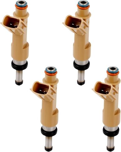 حاقن الوقود Gledewen 23250-0T020 12 فتحة متوافقة مع 2009-2019 Toyota Corolla، 2009-2013 Toyota Matrix، 2008-2009 Scion xD 1.8L استبدال FJ1068 23209-09140 23209-39145 مجموعة من 4 in Saudi Arabia