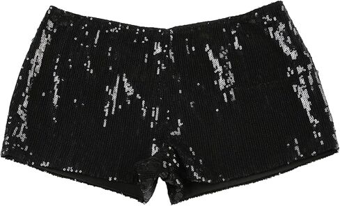 Micro Shorts for Women Sequin Y2K Mini Shorts Sexy Booty Low Rise Casual Microshorts Summer Party Wear Hot Pants in Saudi Arabia