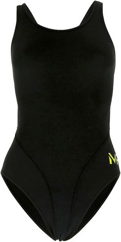 Michael Phelps Solid Mid Back Swimsuit Black in Saudi Arabia