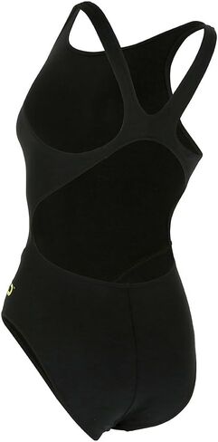 Michael Phelps Solid Mid Back Swimsuit Black in Saudi Arabia