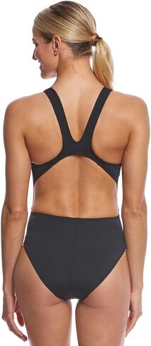 Michael Phelps Solid Mid Back Swimsuit Black in Saudi Arabia