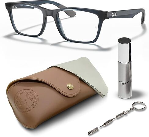 نظارة Ray-Ban RB7025 مربعة الشكل محقونة مع مجموعة النظارات الرسمية in Saudi Arabia