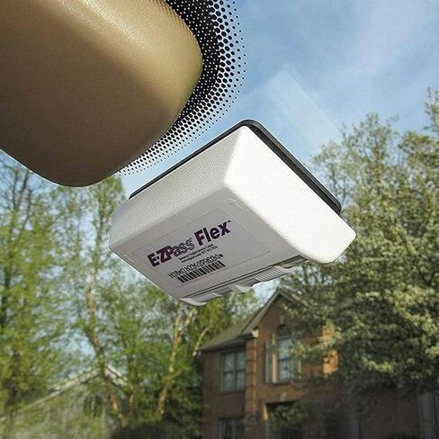 مجموعة شرائط تثبيت EZ Pass، 8 قطع (4 مجموعات) شرائط لاصقة شفافة مزدوجة القفل، حامل ممر عالمي للزجاج الأمامي: متوافق مع EZ Pass/IPass/SunPass/IZoom، بدون بقايا (8) in Kuwait