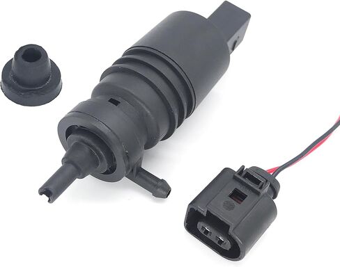 13593730 Windshield Washer Pump W/Connector 91757500 13250357 84993622 Replacement for Buick Cadillac Silverado Sierra 1500 in Kuwait