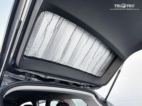 YelloPro نافذة الباب الخلفي الخلفي مظلة مخصصة تناسب 2023 2024 2025 2026 Genesis GV60 SUV، متقدمة، أداء، حماية من الشمس، ملحقات عاكسة للأشعة فوق البنفسجية للخصوصية [صنع في الولايات المتحدة الأمريكية] in Saudi Arabia
