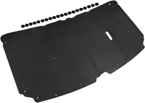 وسادة عزل تحت غطاء المحرك مع 20 مشبكًا تناسب سيارة Ford F250 F350 F450 Excursion 2000-2007، لسيارة Ford Super Duty 1999-2007 in Kuwait