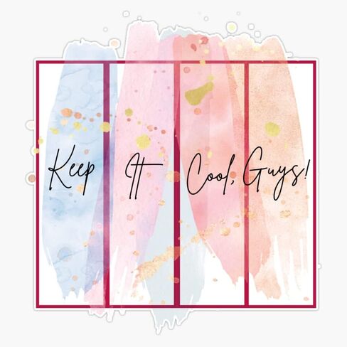 ملصق ممتص للصدمات من الفينيل مقاس 5 بوصات Keep It Cool in Kuwait