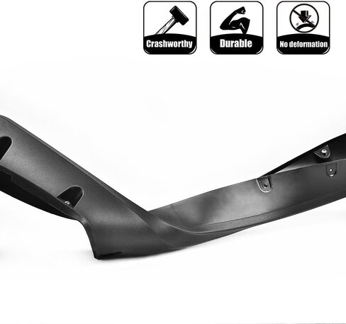 G-PLUS Fender Flares متوافقة مع Nissan Titan 2004-2015 بدون صندوق قفل بجانب السرير، غطاء العجلة الأمامية والخلفية واقي فتحة التهوية وجيب أملس مثبت in Saudi Arabia