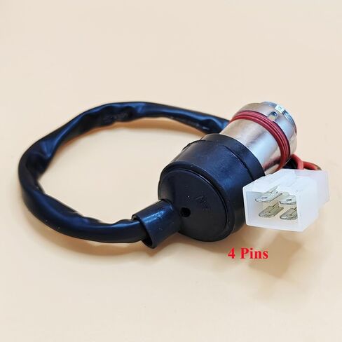 مفتاح إشعال مع مفاتيح 4 أسلاك لـ Linhai 260 300 400 ATV Goon Muddy Bighorn 4Pins in Kuwait