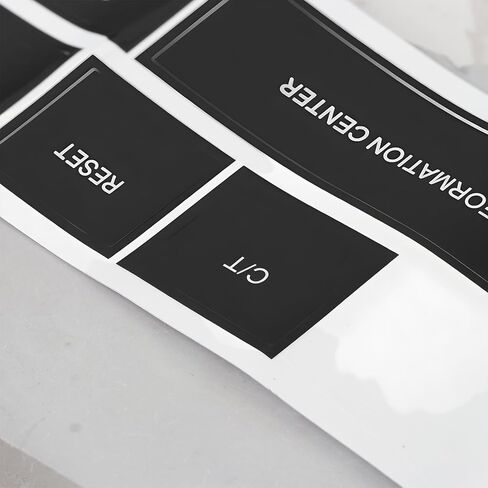 1Set Dash Button Repair Decal Compatible with Chrysler Compatible with Jeep Cherokee Commander 05-09 in Saudi Arabia