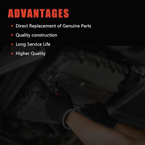 حشية وعاء الزيت من AUCERAMIC OS30725R مناسبة لـ 92-16 Ford Crown E-150 E-250 E-350 E-450 Excursion F-150 F-250 F-350 Mustang Thunderbird Lincoln Navigator Continental Mark Town 4.5L 5.4L in Kuwait