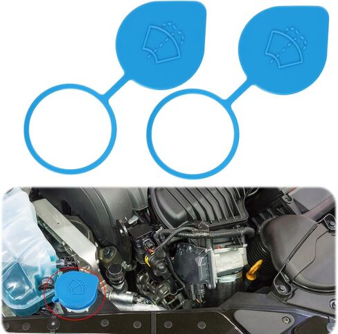Windshield Washer Reservoir Cap, Car Wiper Bottle Cover Compatible with Accord City Odyssey, OEM#: 76802SK7003 Durable PC Material, Easy Installation in Saudi Arabia