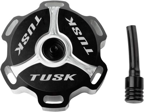 Tusk Billet Aluminum Gas Cap Black Machined Compatible with Yamaha Banshee 1987-2006/Blaster 1988-2006/YFZ 450 2004-2013 in Saudi Arabia