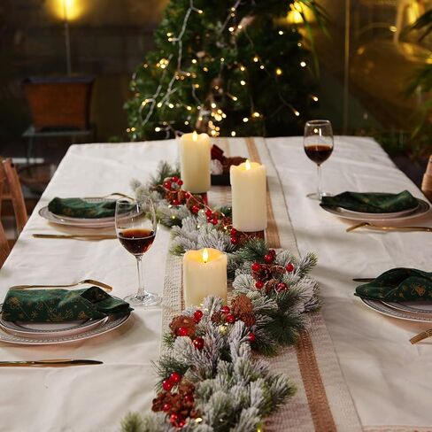 Homemory Dripping Wax Flameless Candles, Battery Operated Candles with Remote Control and Timers, LED Pillar Candles, Electric Fake Candles, 3" x 6", Set of 2 in Kuwait