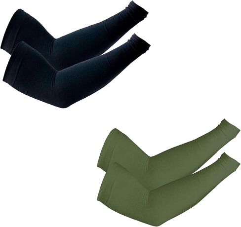 زوجان من أكمام الذراع المبردة للحماية من الأشعة فوق البنفسجية للرجال والنساء بعامل حماية من الأشعة فوق البنفسجية 50 in Kuwait