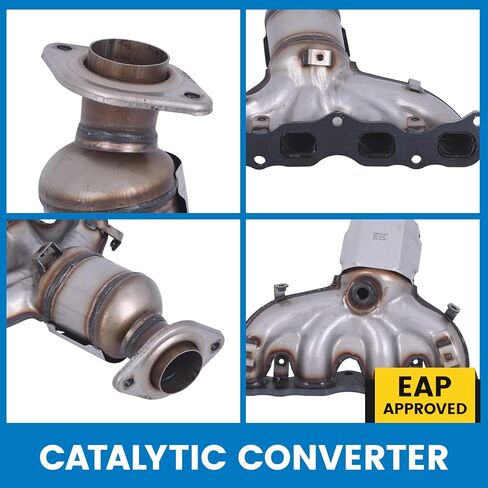 674-279 محول حفاز أمامي متوافق مع ميتسوبيشي أوتلاندر L4 2.4L 2014-2018، ميتسوبيشي أوتلاندر سبورت L4 2.0L 2014-2015 متوافق مع وكالة حماية البيئة (EPA) استبدال # 1555A718,1555A757 in Kuwait