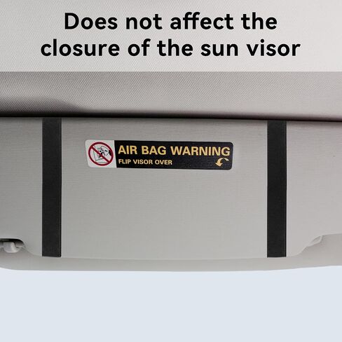 Car Sun Visor Vanity Mirror, HD Cosmetic Makeup Mirrors with Straps, Large Vehicle Interior Sun-Shading Vanity Mirror, Universal Car Accessories for SUV, Sedan, Truck (White) in Saudi Arabia