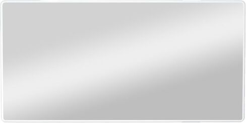 Car Sun Visor Vanity Mirror, HD Cosmetic Makeup Mirrors with Straps, Large Vehicle Interior Sun-Shading Vanity Mirror, Universal Car Accessories for SUV, Sedan, Truck (White) in Saudi Arabia