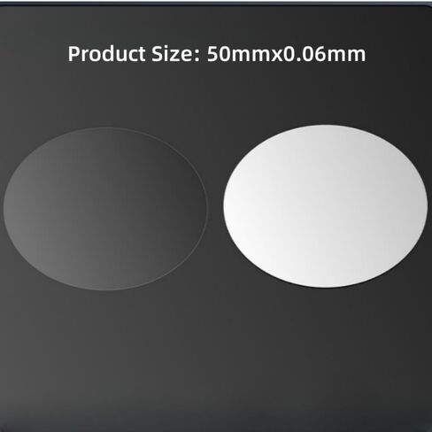50PCS Per Set Watch Dial Protective Films, 50mm Round Protection Films for Removing Watch Hands in Saudi Arabia