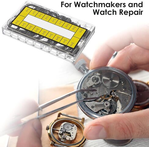 210 Pcs O Ring Watch Gasket Kit, 18 Sizes Rubber Watch Repair Ring Kit, 0.5/0.6 16-30mm Diameter Seal Gaskets in Saudi Arabia