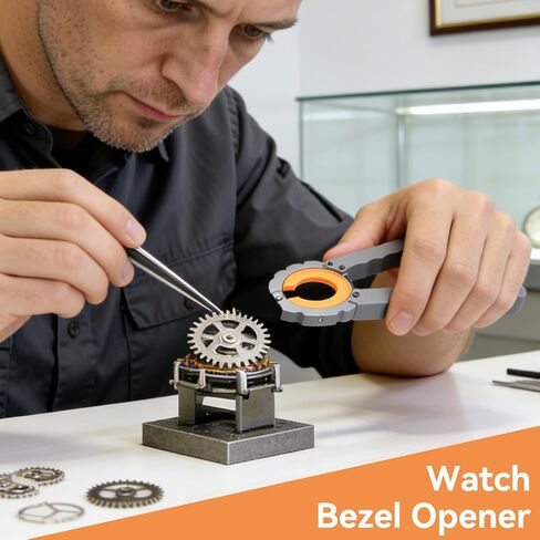 Watch Bezel Ring Remover Kit, Professional Watch Bezel Remover Glass Lens Replacement Watch Protective Cover Removal Tool for Watchmaker in Saudi Arabia