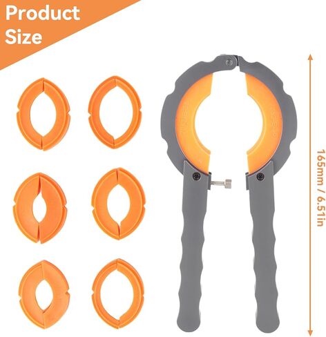 Watch Bezel Ring Remover Kit, Professional Watch Bezel Remover Glass Lens Replacement Watch Protective Cover Removal Tool for Watchmaker in Saudi Arabia