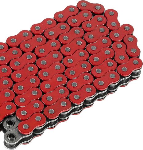 سلسلة محرك كالتريك على شكل حرف O متوافقة مع Honda 450 Cr450 Cr450R Cr-450R 1981 Crf450R 2013 أحمر in Saudi Arabia