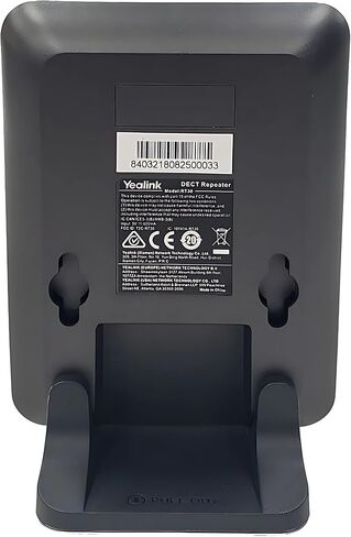 Yealink RT30 Wirlesss DECT Repeater Basestation - لـ W52P، W56P، W56H، W70B، W70P، DD10K، W60P، W60B، الهواتف اللاسلكية المتوافقة: W73H، W78H، W57R، W59R، W53H، W56H، مع قماش Teck العالمي in Saudi Arabia