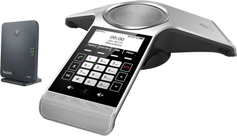 Yealink RT30 Wirlesss DECT Repeater Basestation - لـ W52P، W56P، W56H، W70B، W70P، DD10K، W60P، W60B، الهواتف اللاسلكية المتوافقة: W73H، W78H، W57R، W59R، W53H، W56H، مع قماش Teck العالمي in Saudi Arabia
