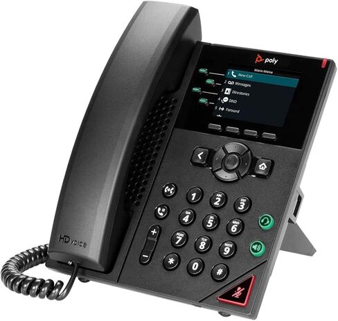 هاتف Poly 250 IP - سلكي - سلكي - سطح المكتب، قابل للتثبيت على الحائط in Saudi Arabia