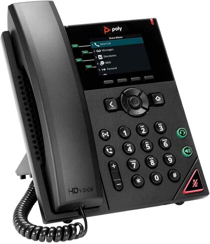 هاتف Poly 250 IP - سلكي - سلكي - سطح المكتب، قابل للتثبيت على الحائط in Saudi Arabia