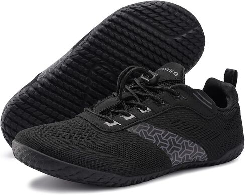 Joomra Women's Wide Toe Box Barefoot Trail Running Shoes | Zero Drop Minimalist Sneakers | Durable Grippy Rubber Outsole in Kuwait