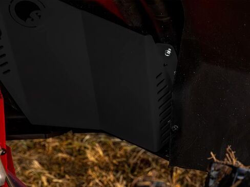 SuperATV Heavy Duty Black Inner Fender Guards for Polaris RZR XP 1000 / XP Turbo/Turbo S/S 1000 (See Fitment) | 1 Pair | 1/8" Aluminum Plating | 5X Stronger Than Your Factory Firewall in Saudi Arabia