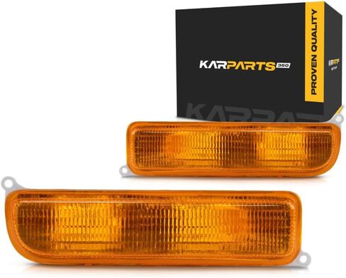 For Jeep Cherokee Turn Signal/Parking Light Assembly Unit 1997-2001 Pair Driver and Passenger Side | CH2520127 + CH2521127 in Kuwait