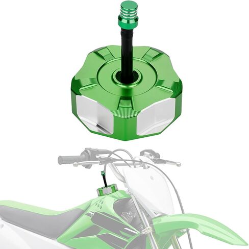 غطاء الغاز للدراجة الترابية CNC لـ YZ125/125X YZ250/250X 02-26 YZ250F 03-13 YZ250G/125G 16 YZ450F/WR250F 03-13 YZ85 02-21 WR450F 03-15 WR250FX KLX110/140 KX85/100/112/250/250F/450/450F RMZ250/450 أزرق in Saudi Arabia