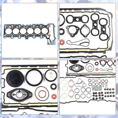 N52 2.5L محرك مجموعة حشيات الاسطوانة يناسب BMW E91 323i 325i 525i X3 Z4 05-13 N52B25 N52KB25 2.5L L6 DOHC OE 11127555310 11127582245 11117587168 11127526040 in Saudi Arabia