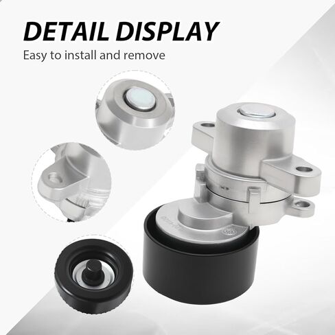MDEOOSKY 39155 Serpentine Drive Belt Tensioner Pulley Idler Pulley, Replacement for Nissan Altima 3.5L V6 2007-2012 Murano 3.5L V6 2009-2014, Replaces 11955-JA10D SK89676 in Saudi Arabia