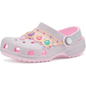 Crocs 209701-0WV-C6 Classic IAM Rainbow UnicornCgT Chk Chalk in Saudi Arabia