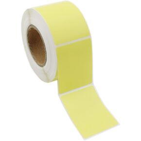 ملصقات حرارية مباشرة مقاس 1.57 بوصة × 1.97 بوصة، ملصقات SAFYY Barcode SKU، 500/لفة ملصقات شحن عنوان ذاتية اللصق، مثقوبة ومتوافقة مع طابعة ملصقات رولو وطابعات سطح المكتب الحمار الوحشي (بني، 6 لفات) in Kuwait