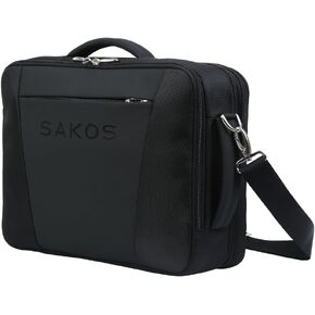 SAKOS HYBRID Laptop Case 15.6 Inch, 15.6 Laptop Case, Laptop Bag For Men, Computer Bag For Men, Water Resistant Messenger Bag Compatible With Macbook Pro 13/14/15", HP, Dell, Lenovo, Asus in Saudi Arabia