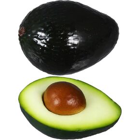 PRETYZOOM 2pcs Artificial Avocado Faux Avocados Fruit Models for Home Kitchen Decoration Fruit Store Display Photo Booth Props in Saudi Arabia