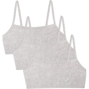 Fruit of The Loom Womens Spaghetti Strap Cotton Sports Bra - All-Day Comfort in Saudi Arabia