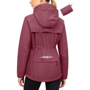 Little Donkey Andy Women's Lightweight Packable Cycling Jacket, Waterproof Windbreaker for Running & Biking in Saudi Arabia
