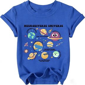 Autism Awareness Shirt Boys Kids Neurodiverse Universe Autism T-Shirt Toddler April Autism Month Tee in Kuwait