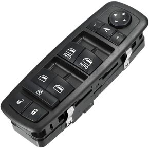 Front Left Driver Side Master Power Window Switch 11 Pin Compatible With Jeep Cherokee 2015-2022 Replace 68271208AB 68271208AA in Kuwait