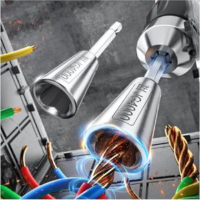 Wire Twister Tool for Drill, Drill Wire Twister, Wire Twister Wire Connector Wire Twisting Tool, Wire Nut Twister for Electrical Power Drill (2) in Kuwait