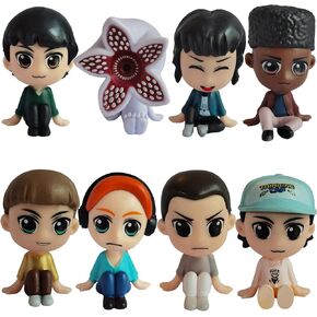8Pcs Stranger Figure,Character Model Collectable Figure Creative Gift for Fans in Saudi Arabia